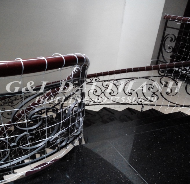 Đại Thành bán lưới chắn an toàn cầu thang chất lượng uy tín
