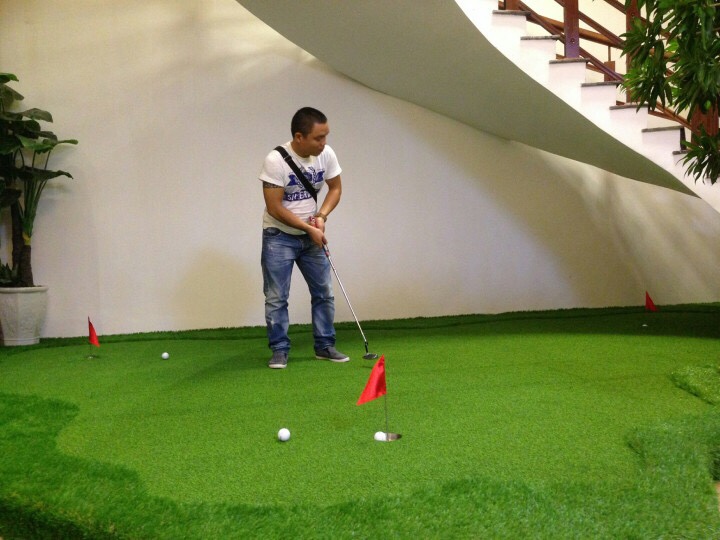 thiết kế thi công sân tập golf