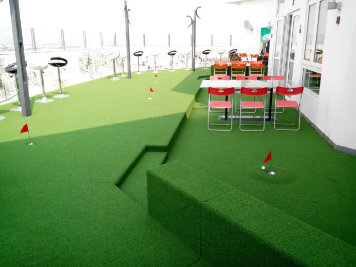 thi công sân tập golf