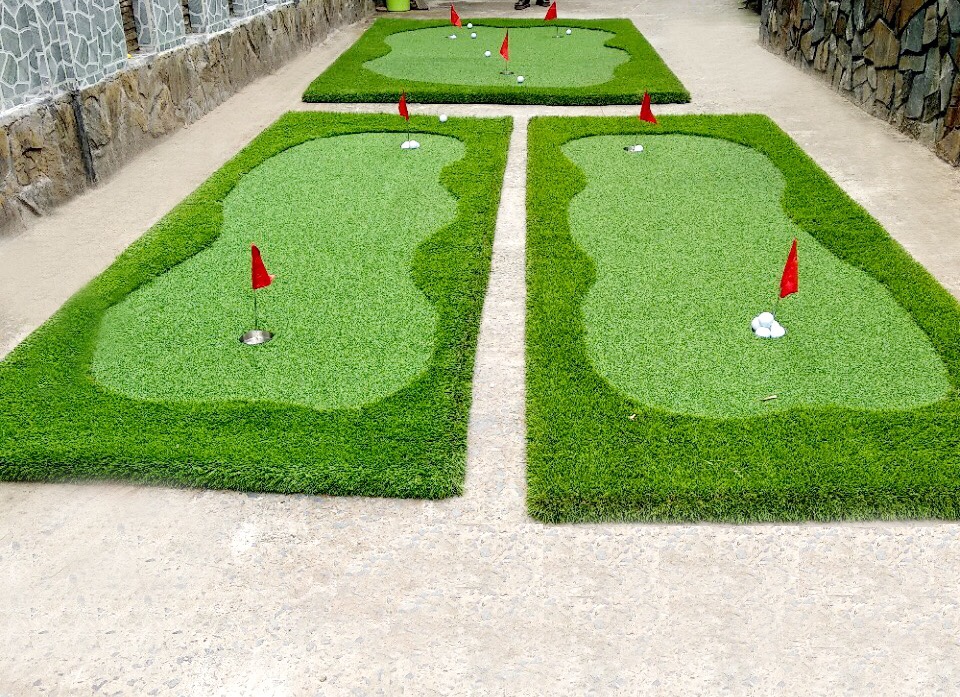 thi công sân tập golf